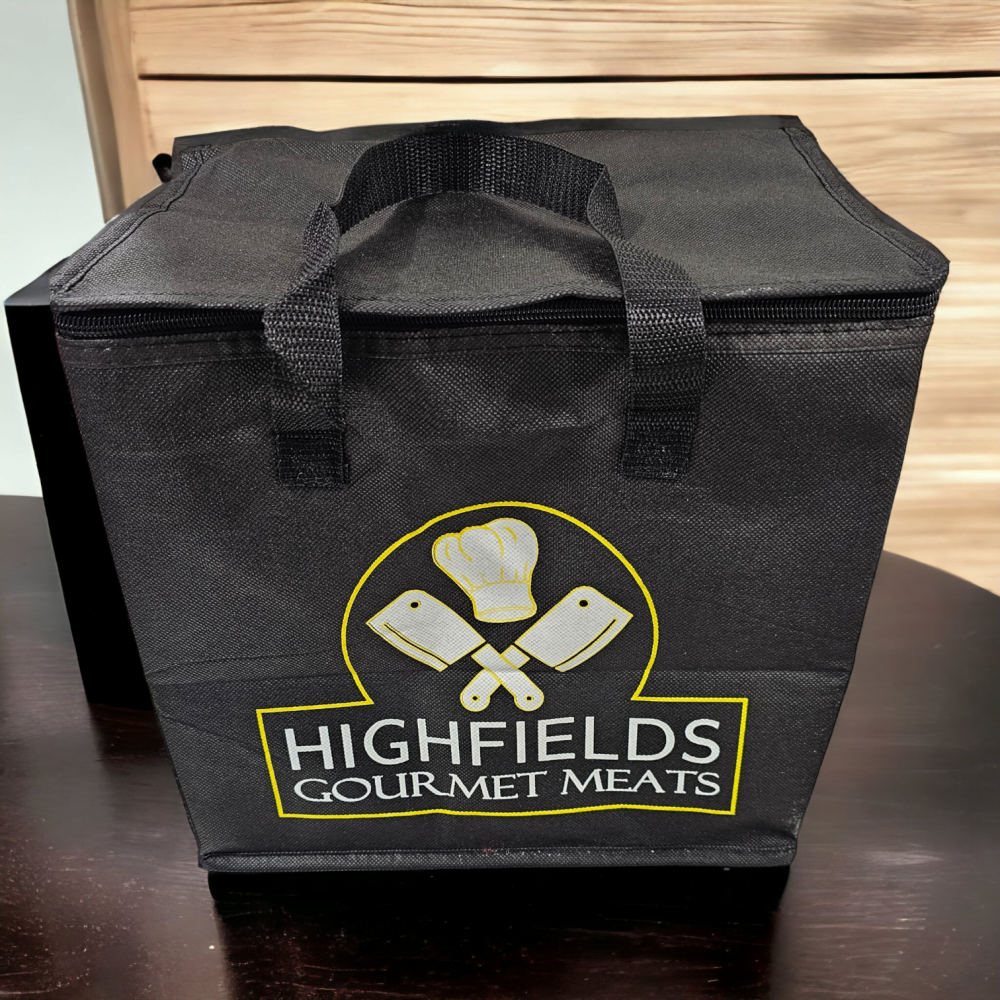 Highfields Gourmet Meats - Cooler bag with every order online and instore