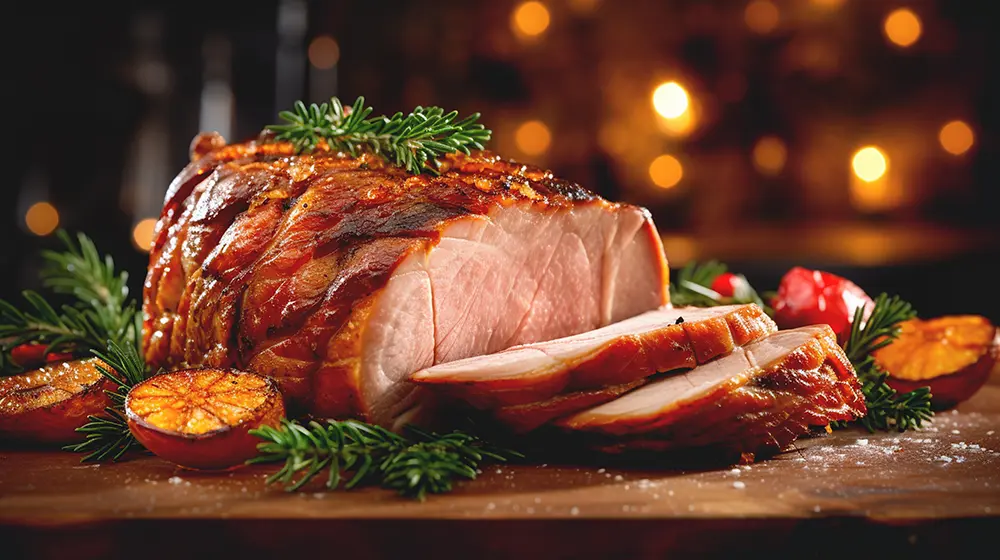 Christmas ham for Christmas